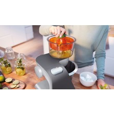 Bosch MUM58359 Serie 4, Mutfak Makinesi, MUM 5, 1000 W, Metalik inoks gümüş