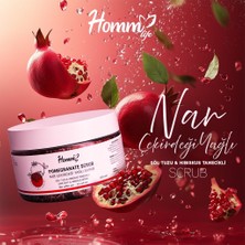 Homm Life Nar Çekirdeği Yağlı Scrub 250 ml Göl Tuzuhibiskus Tanecikli