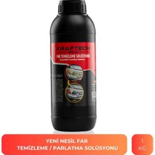 Kraftech Yeni Nesil Buharlı Far Temizleme Sıvısı Far Parlama Solüsyonu Kloroform 1 kg