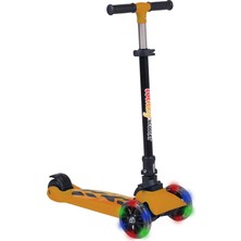 Kolat Scooter 3 Tekerli Işıklı Katlana Bilir Scooter