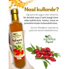 Kuşburnu Sirkesi 500 ml - Organik Doğal Fermente