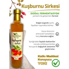 Kuşburnu Sirkesi 500 ml - Organik Doğal Fermente
