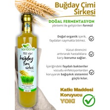 Buğday Çimi Sirkesi  Doğal Fermente 500 ml - Organik Doğal Fermente