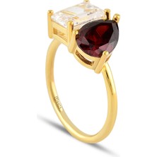 Karosh Garnet Zirconia Taşlı Harmonic Fusion Yüzük