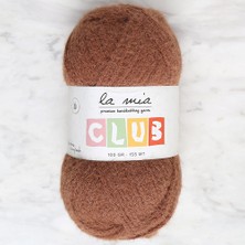 La Mia Club Kahverengi El Örgü İpi- 621