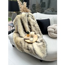 Peluş Örtü Kaymaz Koltuk Örtüsü Tibet Koltuk Örtüsü 200 x 75