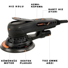 Maxxt Elektrikli Eksantrik Zımpara Makinesi 350W 150MM - R7303