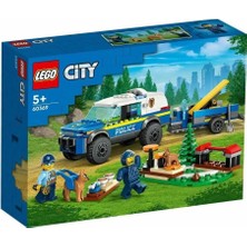 60369 Lego® City - Mobil Polis Köpeği Eğitimi 197 Parça +5 Yaş