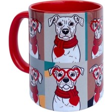 Dearenscom Romantik Köpekler Tasarım Baskı Kupa