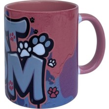 Dearenscom Cat Mom Tasarım Baskılı Kupa