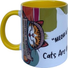 Dearenscom Cats Are My Universe Tasarım Baskı Kupa
