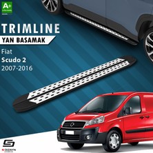S-Dizayn Fiat Scudo 2 Kısa Şase TrimLine Gri Yan Basamak 220 Cm 2007-2016