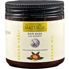 Naturix Aragan Yağlı Saç Bakım Seti Şampuan 600ML + Saç Maskesi 500ML
