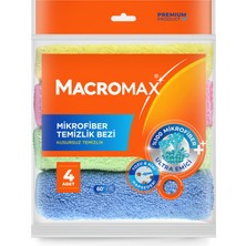 Macromax Mikrofiber Temizlik Bezi 4 Adet