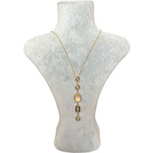 Asteria Jewelry Y Model Dekolte Tasarım Kolye