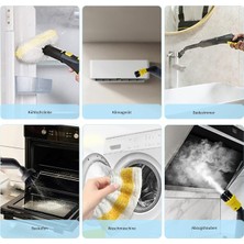 Aiorwel Karcher Buharlı Temizleyici Sc1 Sc2 Sc3 Sc4 Sc5 Için, El Nozulu Yedek Parçaları 2.884-280.0, Yuvarlak Fırça Bezi Aksesuarları (Yurt Dışından)