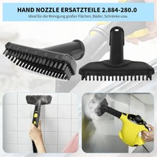 Aiorwel Karcher Buharlı Temizleyici Sc1 Sc2 Sc3 Sc4 Sc5 Için, El Nozulu Yedek Parçaları 2.884-280.0, Yuvarlak Fırça Bezi Aksesuarları (Yurt Dışından)