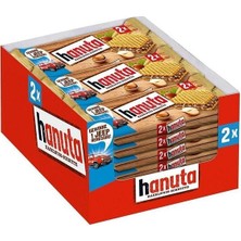 Hanuta Çikolatalı Fındıklı Gofret 2'li 44 gr Ithal Alman Gofreti x 18 Adet