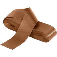Ambalaj Pazarı Saten Kahverengi Kurdele 40 mm - 10 mt