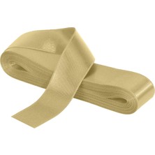 Ambalaj Pazarı Saten Krem Kurdele 30 mm - 10 mt