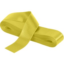 Ambalaj Pazarı Saten Sarı Kurdele 30 mm - 10 mt