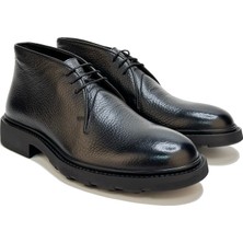 Trust Shoes Bağcıklı Kısa Deri Bot