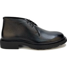 Trust Shoes Bağcıklı Kısa Deri Bot