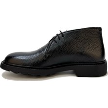 Trust Shoes Bağcıklı Kısa Deri Bot