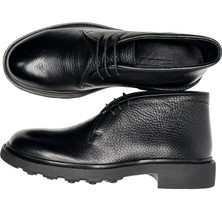 Trust Shoes Bağcıklı Kısa Deri Bot
