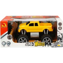 80012 1:18 Uzaktan Kumandalı Jumbo Wheels USB Şarjlı Araba