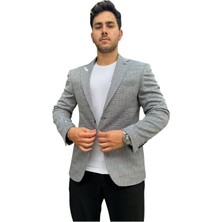 Çizgili Erkek Blazer Spor CEKET-1474