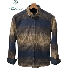 Dolse Slimfit Premium Desenli Oduncu Gömlek
