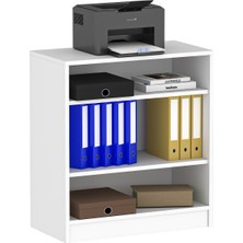 Dekorex DSD104-C-BEYAZ 2 Cam Kapaklı Dosya Dolabı