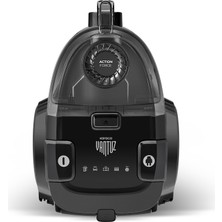 Karaca Vantuz Action Force X10 899 Watt Toz Torbasız Elektrikli Süpürge Black