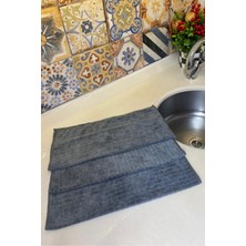 Manosta ( 3 Adet ) Mikrofiber Mutfak Temizlik Bezi 40*40 cm Leke Tutmaz Koku Yapmaz