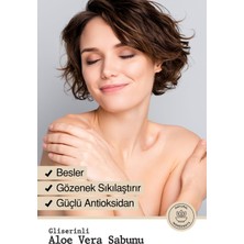 Lacinia Doğal Kabak Lifli Aloe Vera Sabunu 130 gr Yüz ve Vücut Bakımı Için Etkilidir