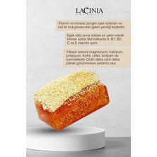 Lacinia Doğal Kabak Lifli Eşek Sütlü & Ballı Sabun 130 gr Yüz ve Vücut Bakımı Için Etkilidir
