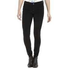 Lee Cooper Jamy Yüksek Bel Dar Kesim Çok Dar Paça Yeşil Kadın Pantolon