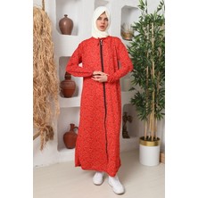 Defka Kadın Tesettür Fermuarlı Namaz Elbisesi