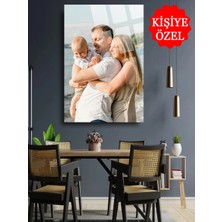 Taulart 14 Şubat Sevgililer Günü ve Kişiye Özel Ev, Ofis  Kırılmaz Temperli Lüks Cam Tablo