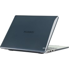 Huawei Matebook 14 Kılıf (2024 Yılı) ile Uyumlu Kristal Parlak Iz Yapmaz Koruyucu Kılıf