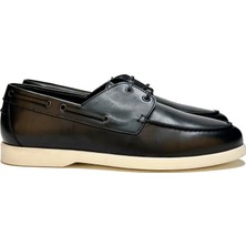 Trust Shoes Bağcıklı Siyah Casual Ayakkabı