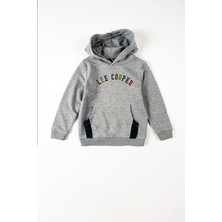 Lee Cooper Brian Erkek Çocuk Sweatshirt Gri