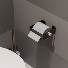 Aybi Dekor Banyo Tuvalet Kağıtlık Metal