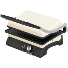 Feris Döküm Tost Makinesi Krem