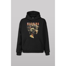 Siyah Sweatshirt Machina Yapay Zeka Aı Computer Sweat Kapüşonlu Hoodie