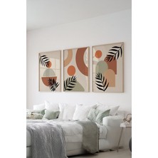Artavessa Gerçek Ahşap Çerçeveli 3 Parça 3D Poster Tablo Seti - ERSY3SET26