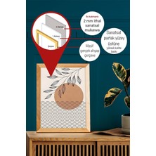 Artavessa Gerçek Ahşap Çerçeveli 3 Parça 3D Poster Tablo Seti - 3DARTSOHOSET129