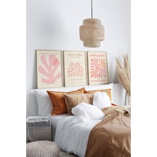 Artavessa Gerçek Ahşap Çerçeveli 3 Parça 3D Poster Tablo Seti - ERSY3SET6