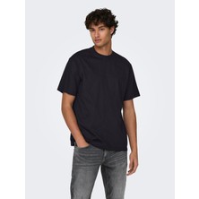 Only & Sons Erkek Yuvarlak Yaka Basic T-Shirt - 22022532